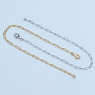 Dainty Paperclip Bracelet
