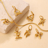 Premium Versatile Zodiac Charm  Individuality Pendant