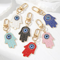 Evil Eye Keychain | Vintage Ethnic Charm | Bag Pendant