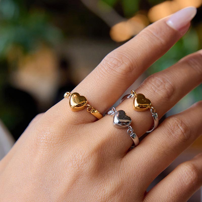 Puff Heart Ring
