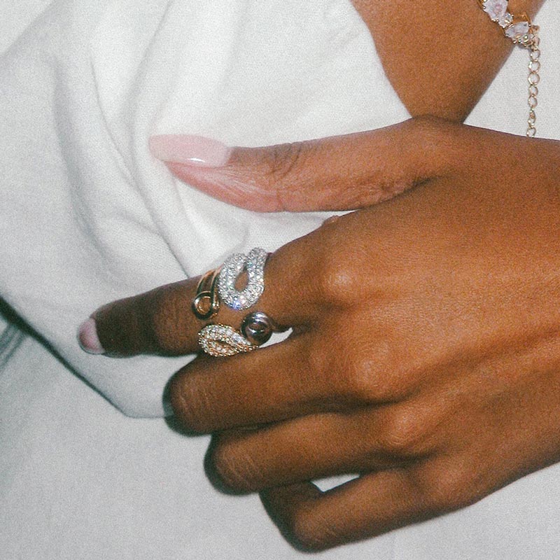 Paperclip Open Ring
