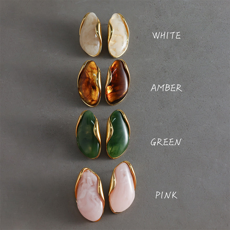 Maillard Resin Earrings JXE0106002