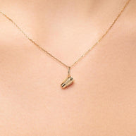 Stainless Steel Love Heart Pendant Dainty Necklace Charm