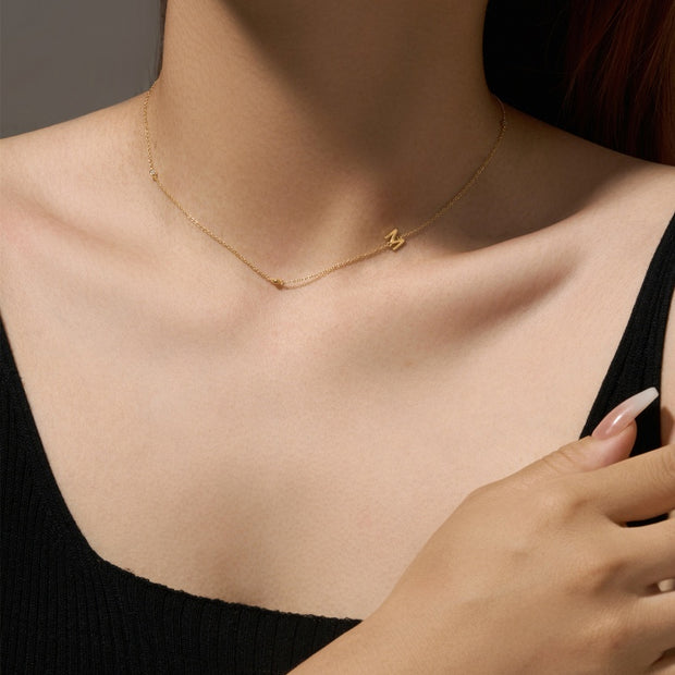 Initial Choker Necklace JMS174