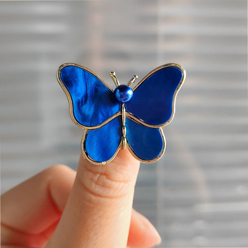 Pearl butterfly brooch JBYXZ0001