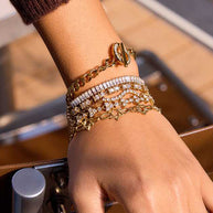 Tennis Bracelet | Zircon Stainless Steel | Korean Style