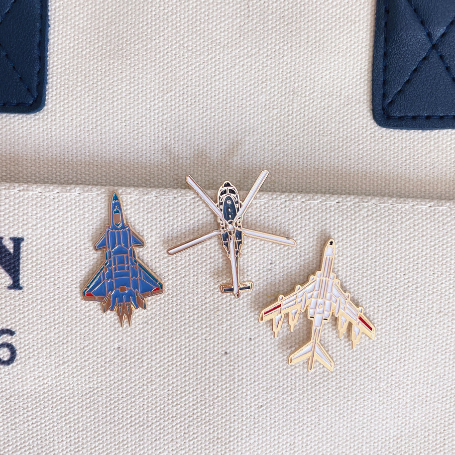 Metal Air Aircraft Model Brooch JYY562221