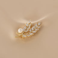 Wheat Sheaf Brooch for Mother's Day Gift JWX318
