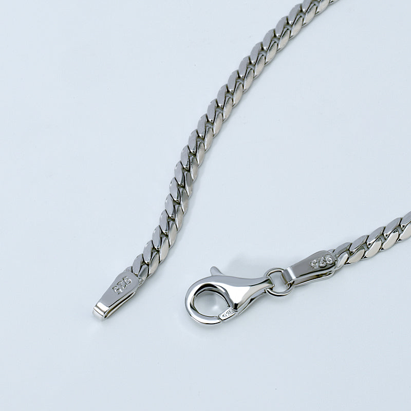 1.8mm Serpentine Chain Bracelet