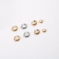 Bold Tube Hoop Earring JAE576