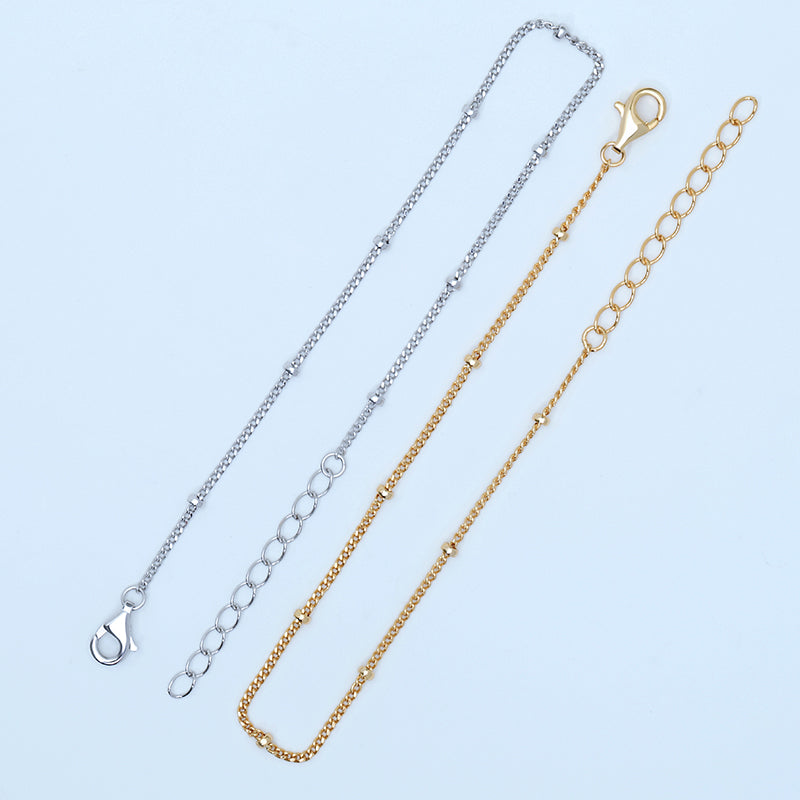 1.5mm Spheres Chain Bracelet