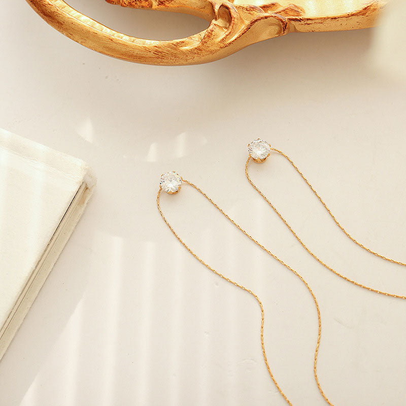 CZ Clavicle Chain