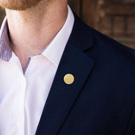 Arabic Calligraphy Brooch | Stainless Steel Islamic Jewelry