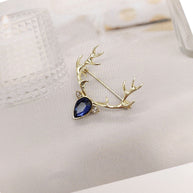 Personality Antler Brooch | Western Suit Accessory