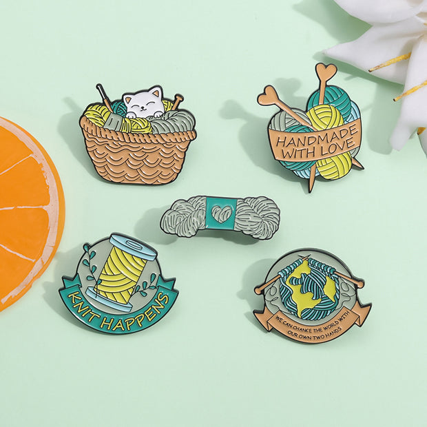 Knitting Pattern Brooch JJQXZ9278