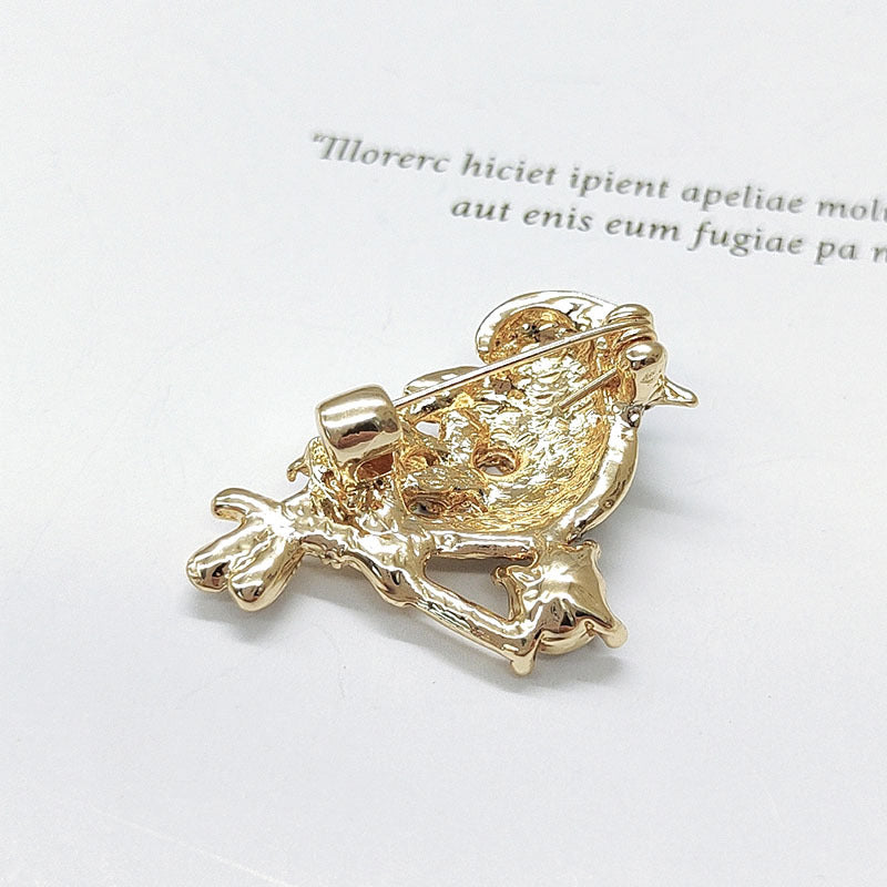 Magpie Brooch Bird Pin | Chinese Style Gift
