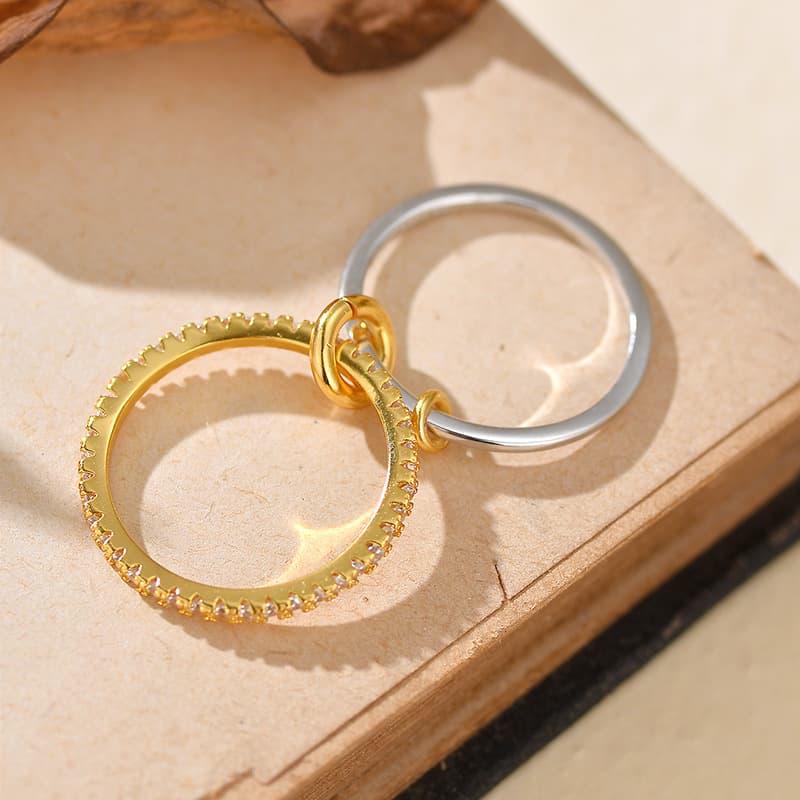 2 Circle Ring JAN1270