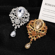 Elegant Crown Brooch JQWK11147