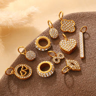 Premium Gold Plated Pendant Necklace Earring Jewelry Charm
