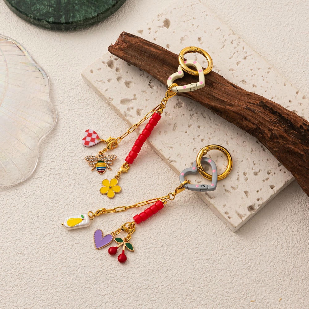 Copper Cute DIY Bag Charm Pendant for Women JX250712Q