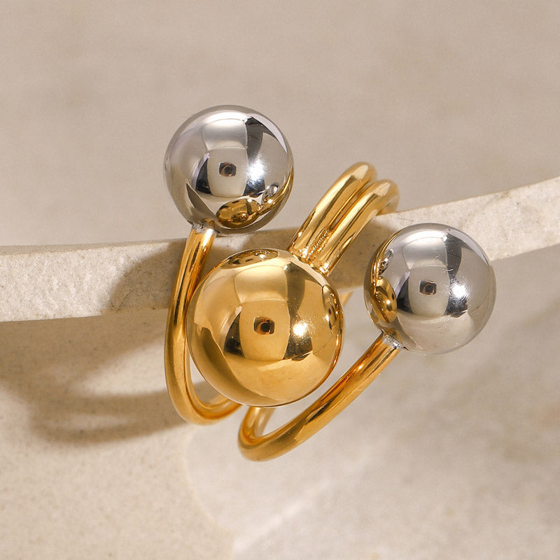 Irregular Ball Ring
