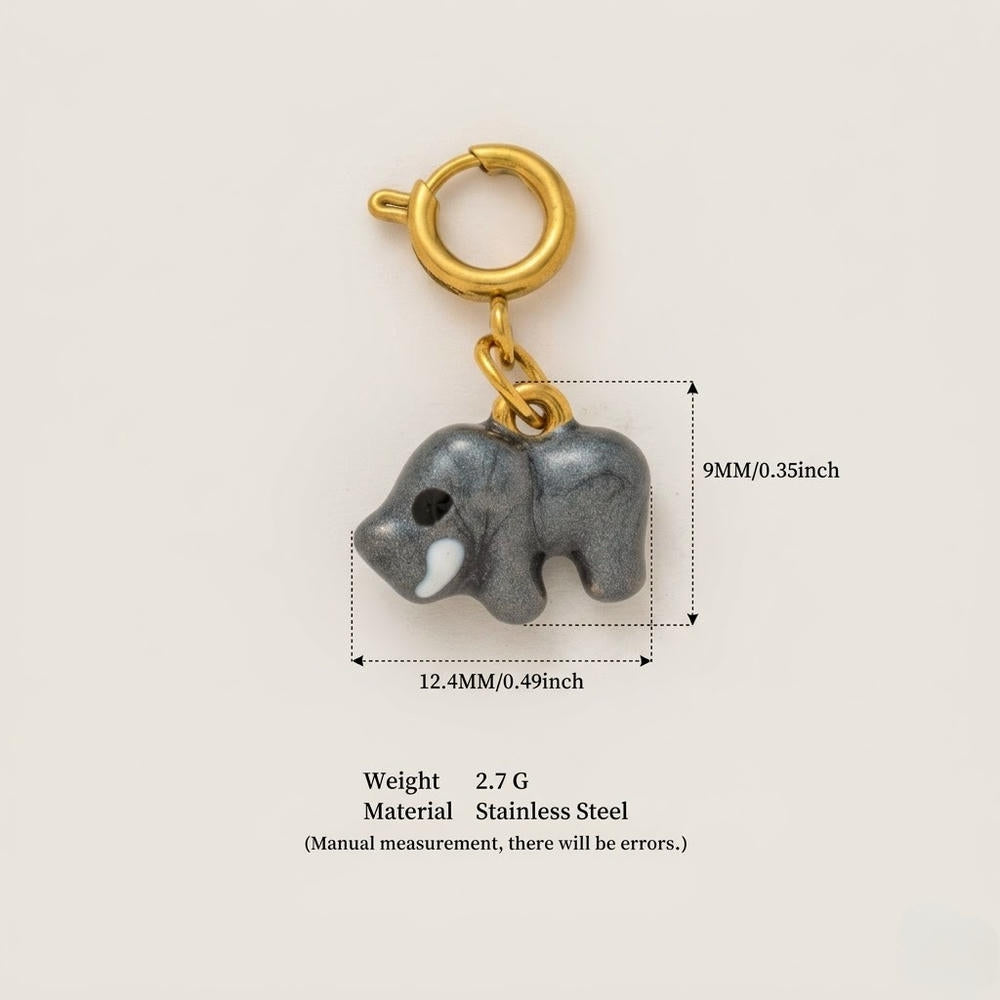 Popular Animal Series Clog Decoration 18K Gold JX26041250GK