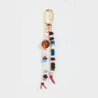 Versatile Tassel Cherry Vintage Boho Bag Charms Keychain