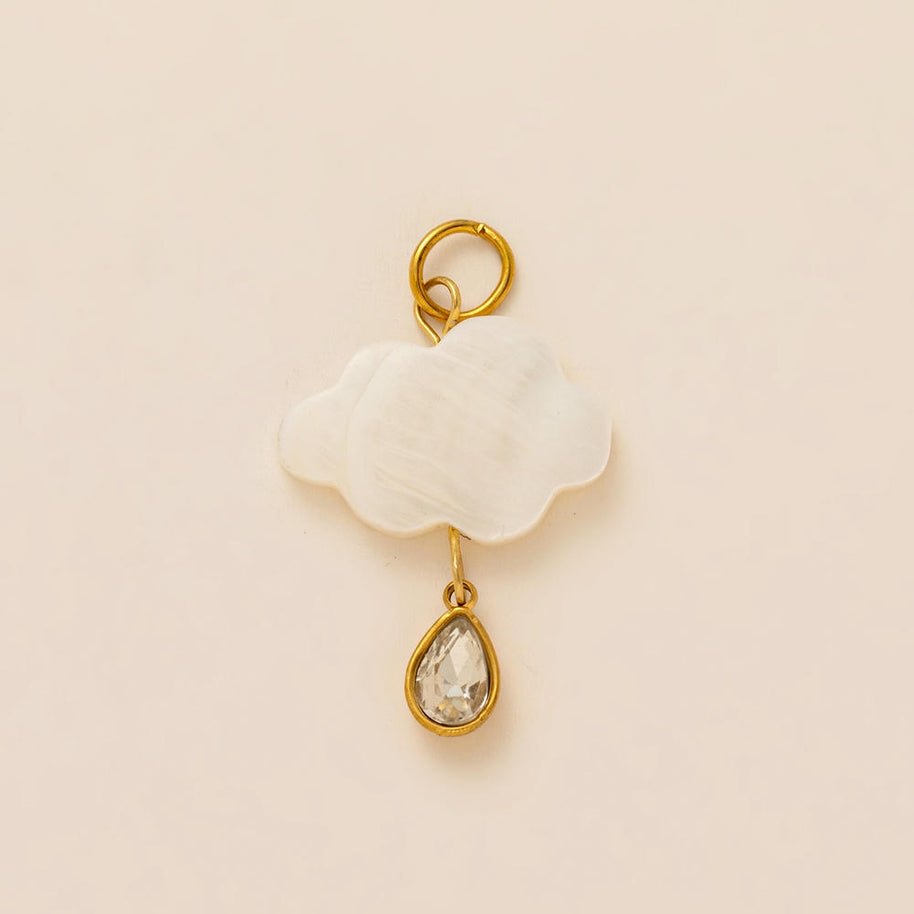 Cloud Geometric Shoe Jewel 18K Gold Steel JX26041255GK