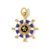 Butterfly Seahorse Pendant | Ocean Life Enamel Charm