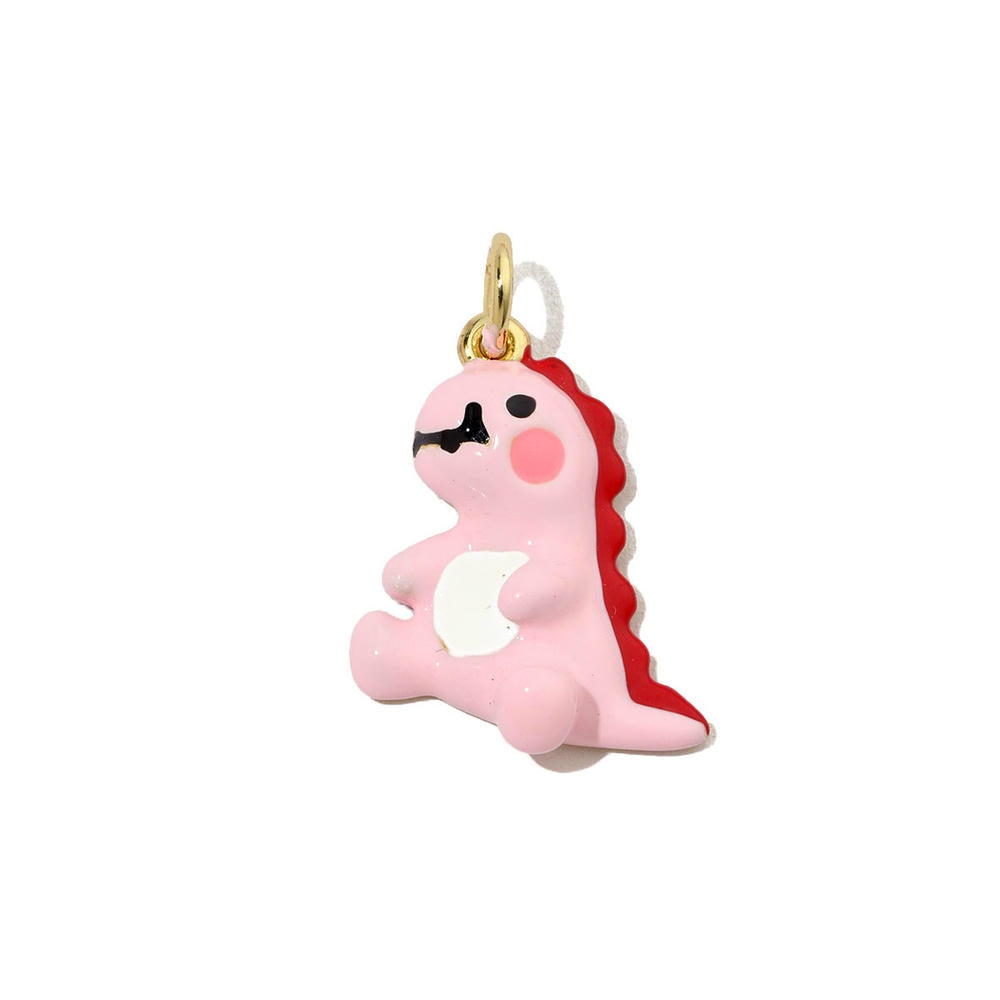 Giraffe Dolphin Pendant | Enamel Animal Drop Charm