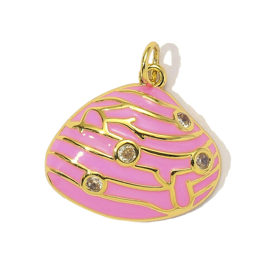 Lucky Koi Fish Pendant | Prosperity Ocean Shell Enamel Charm