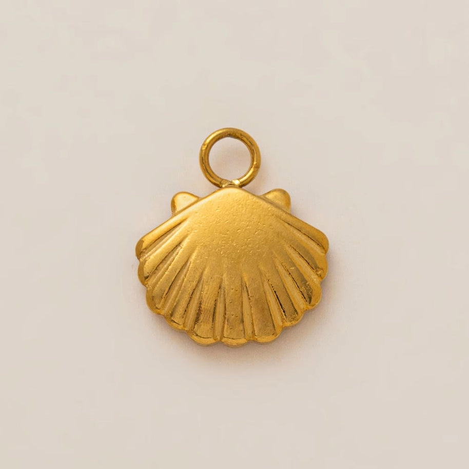 DIY Sea Creatures Pendant Steel 18K Gold Plated Women