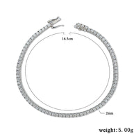 2mm Tennis Bracelet