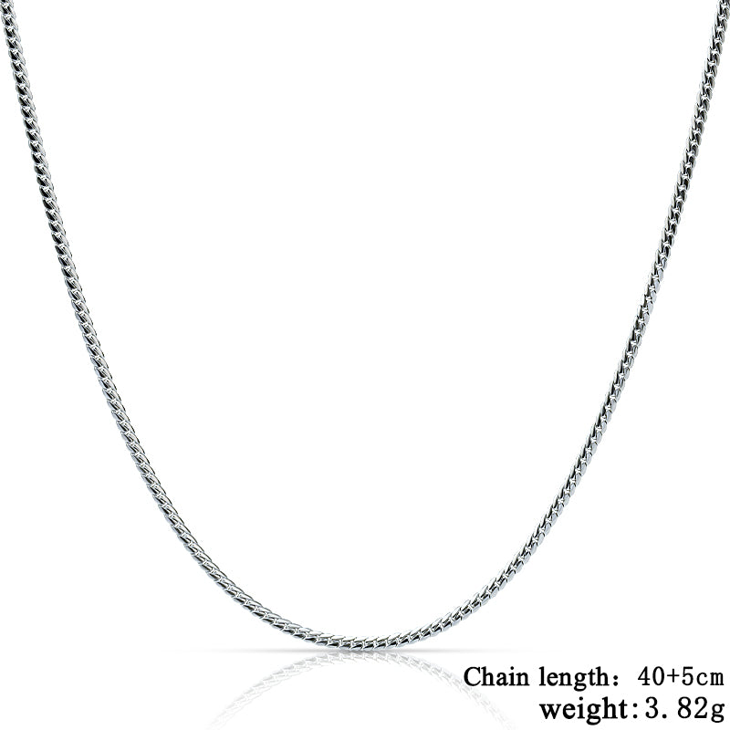 1.8mm Serpentine Chain Necklace