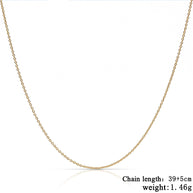 1mm O Shape Chain