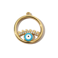 Watermelon Pendant | Lucky Four Leaf Clover Star Charm