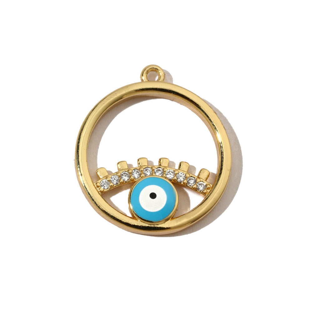 Watermelon Pendant | Lucky Four Leaf Clover Star Charm