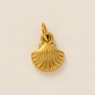 DIY Sea Creatures Pendant Steel 18K Gold Plated Women