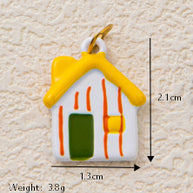 House Motif Footwear Ornament 18K Gold JX26041248GK