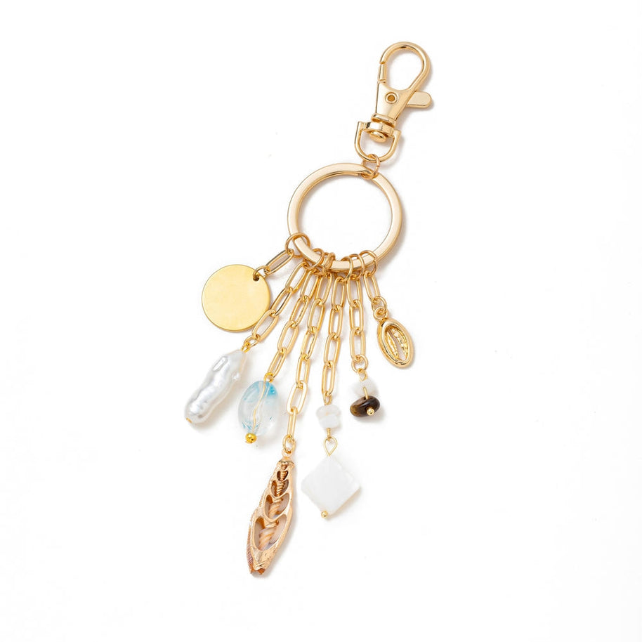 Copper DIY Keychain Bag Charm Multi-element Pendant JX251703U