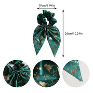 Bow Scrunchies for Christmas | Hair Ties for Women & Girls