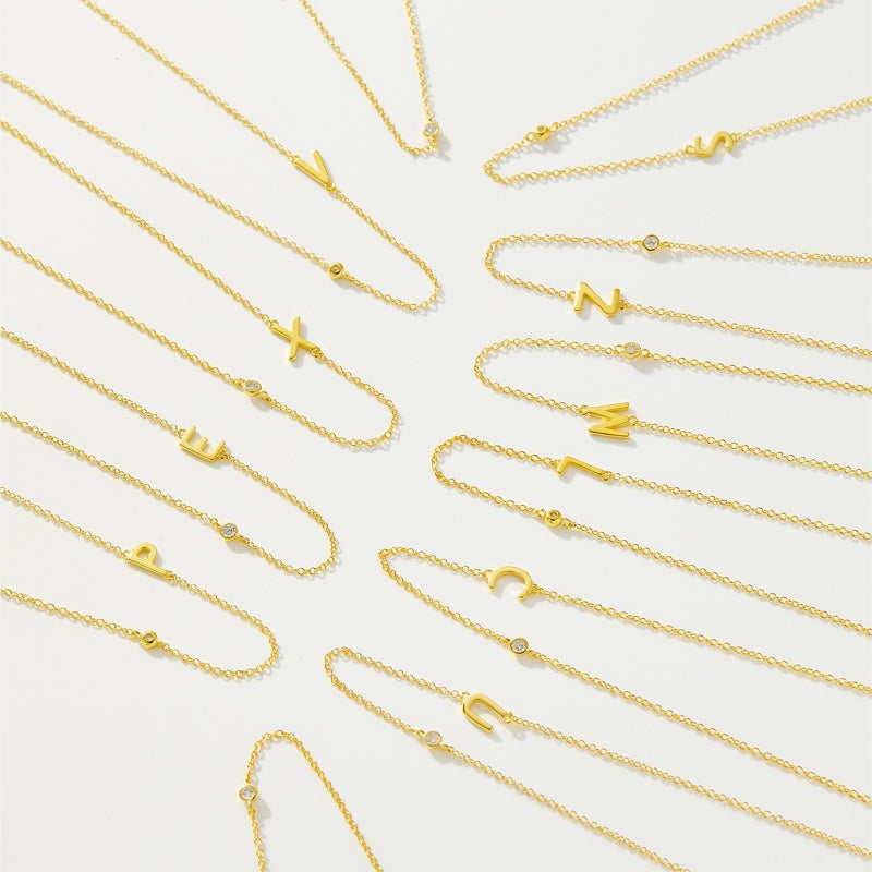 Initial Choker Necklace JMS174