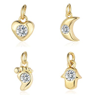 Classic Butterfly Elephant Pendant | Star Moon Hand Charm