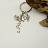 Turtle Keychain | Creativity Sea Animal Charm | Vintage Metal