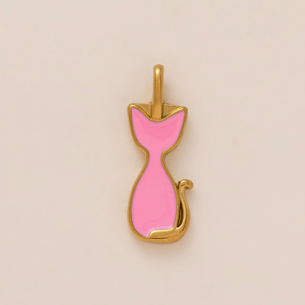 Lovely Enamel Animal Clog Ornament 18K Gold JX26041258GK