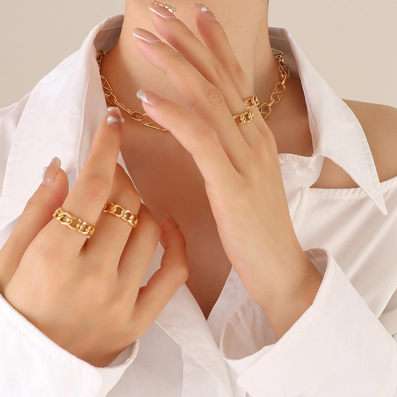 Chain Link Ring JMA342