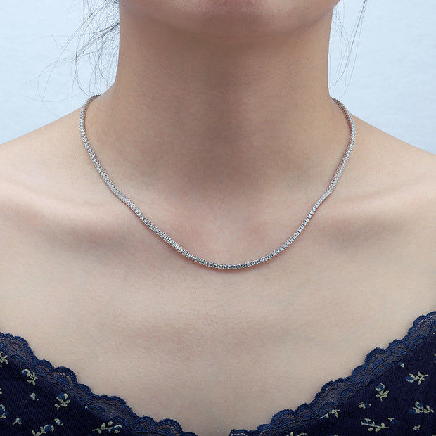 2mm Tennis Necklace