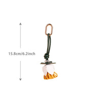 Spring Floral Keychain | Handmade Colorful PU Flower Charm