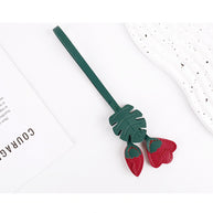 Leather Flower Keychain | Versatile Charm to Style Anywhere