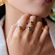 Puff Heart Ring